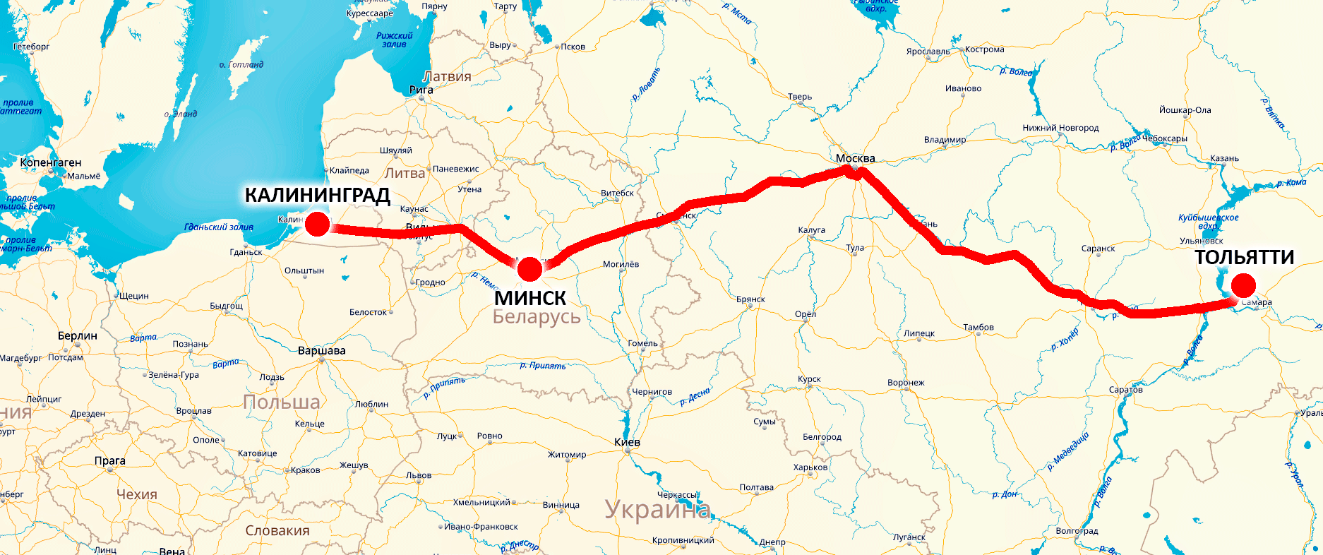 Сколько км на поезде. Расстояние до Калининграда. Москва Калининград карта. Расстояние от Тольятти до Калининграда. Автодорога Москва Калининград.