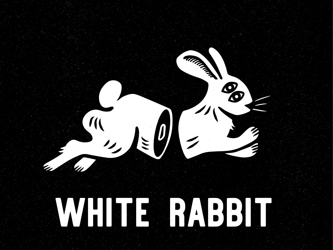 Follow the rabbit. Кролик логотип. Следуй за белым кроликом. White Rabbit logo. Follow the White Rabbit матрица.